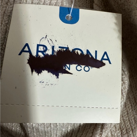 NWT Arizona Jean Co Oatmeal Heather Ribbed Knit Crewneck Sweater Small SEE NOTE - Picture 11 of 12